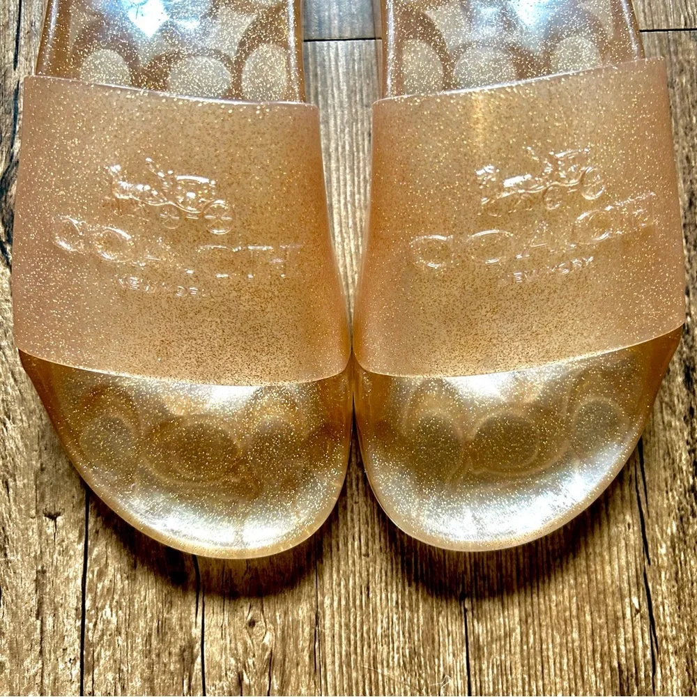 Coach Ulyssa jelly glitter slide - Picture 5 of 8